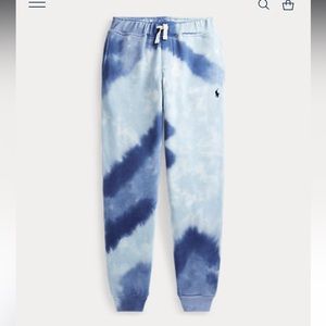 Polo Ralph Lauren Tie-Dye Fleece Jogger Pants Boys size XL